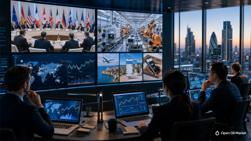 Global Markets on 18 May 2026: Analysts Assess G7 Meeting, China Industrial Production and Corporate Reports from Baidu, Ryanair, Trip.com and XP Inc