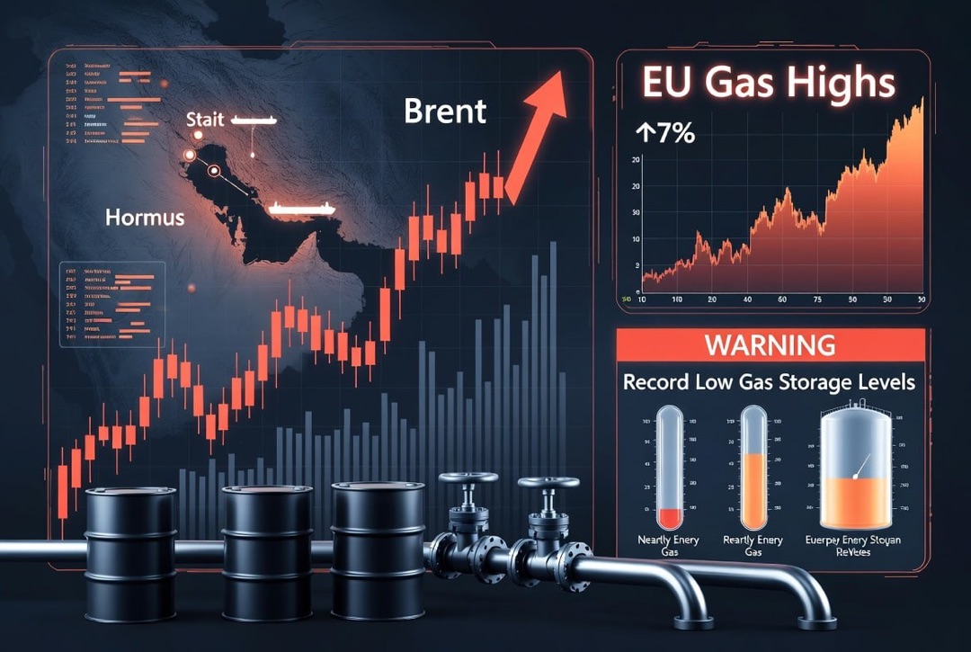 Energy Sector News — Thursday, July 30, 2026: Escalation in the Strait of Hormuz Boosts Brent Oil, Gas in Europe Reaches Highs