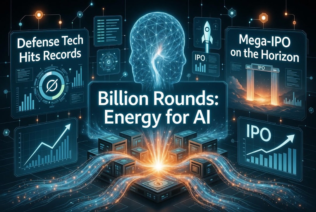 Startup and Venture Capital News: Friday, August 07, 2026 — Billion-Dollar Rounds in Energy for AI, Defense Technologies Hit Records and Mega IPO on the Horizon