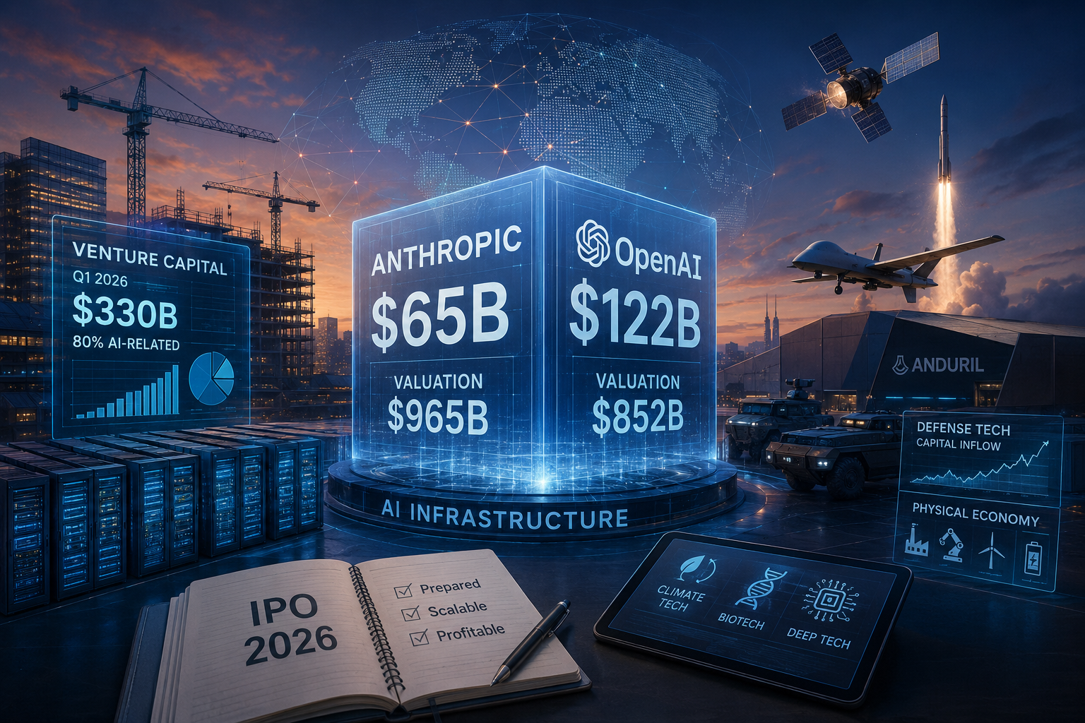 Startup and Venture Capital News, Wednesday, 3 June 2026: AI Infrastructure, Defence Technology, and a Bet on the Physical Economy
