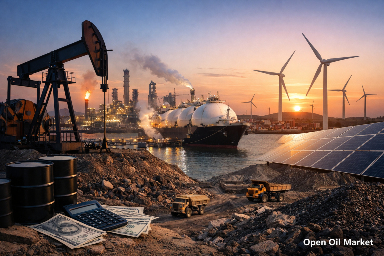 Oil & Gas and Energy News - February 22, 2026 OPEC+, oil, gas, LNG, refineries, RES