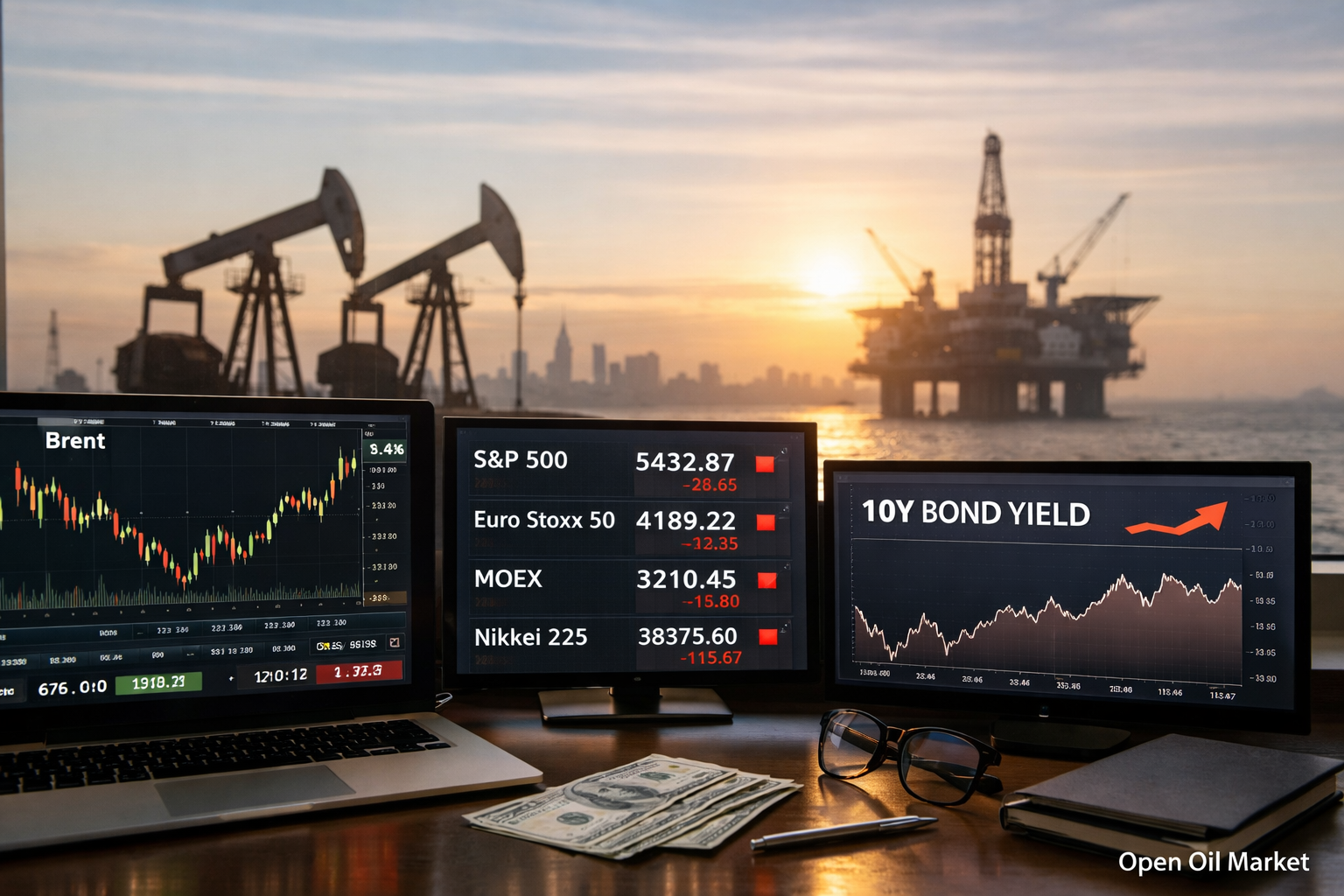 Economic Events and Markets March 22, 2026 – Oil, Indices, and Global Economy