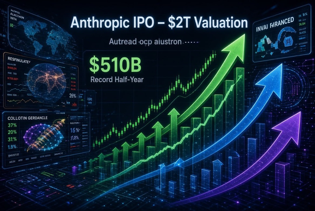 Startup and Venture Investment News — Saturday, August 15, 2026: $2 trillion Anthropic IPO, record $510 billion for the half-year, and a boom in defense megarounds.