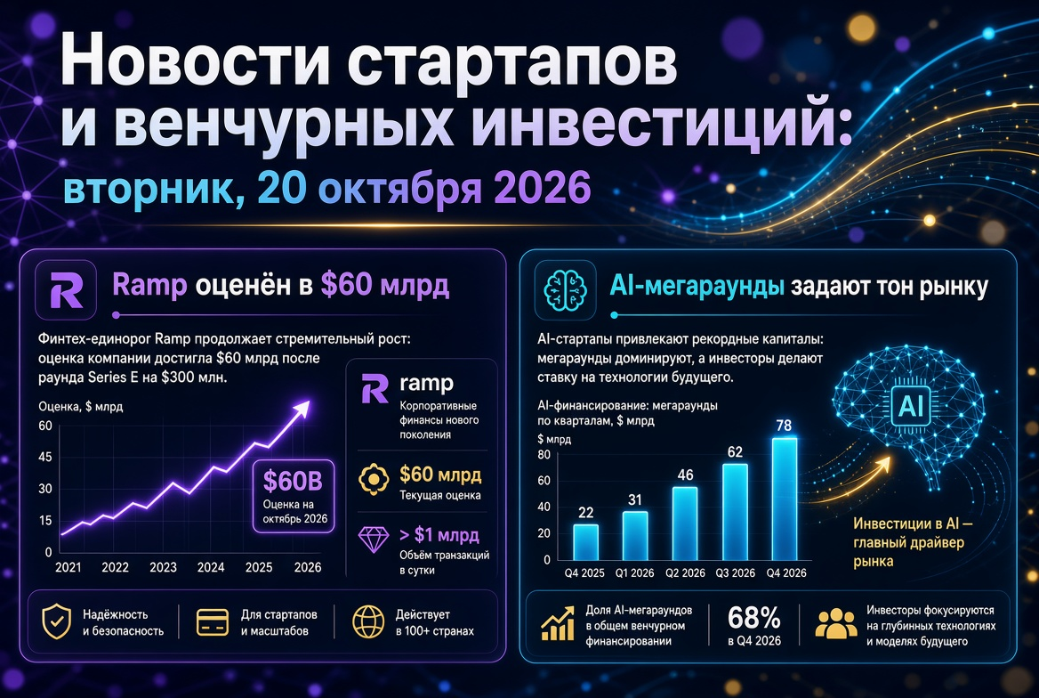 Startup and Venture Investment News on October 21, 2026