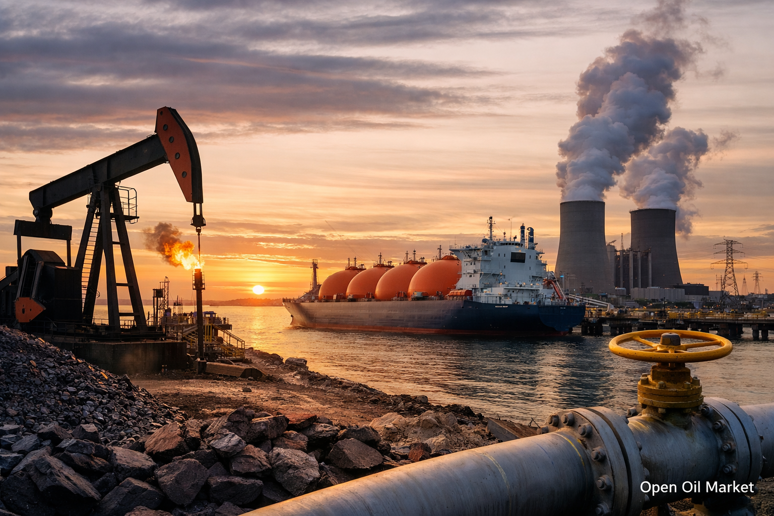 Oil and Gas and Energy News — Monday, March 9, 2026: Oil Above $90, LNG Market in Tension, Energy Infrastructure in Focus