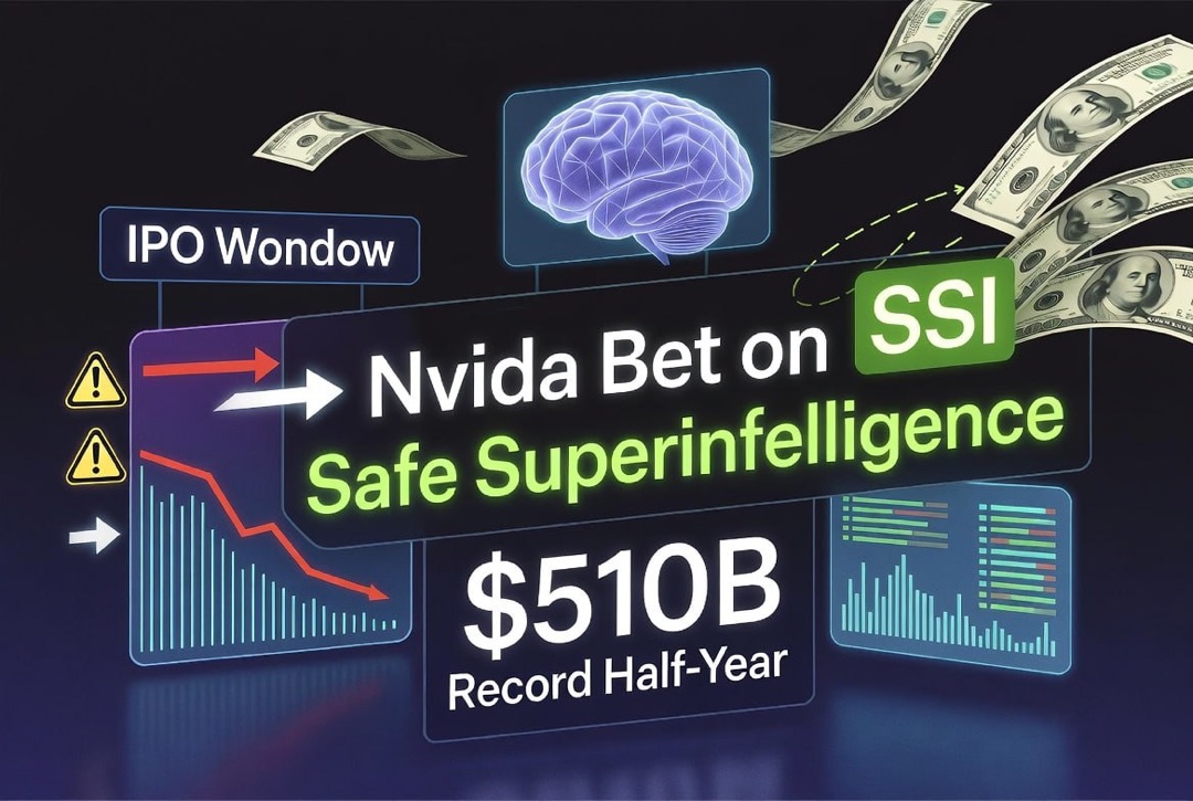 Startup and Venture Investment News — Wednesday, August 5, 2026: Nvidia’s Bet on Safe Superintelligence, Record $510 Billion in Six Months and Shrinking IPO Window
