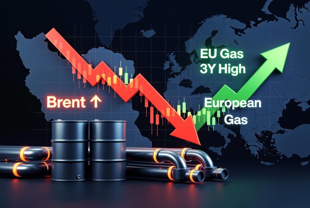 Oil and Gas News — Wednesday, July 29, 2026: US Strikes Pause on Iran Crashes Brent, Gas in Europe at Three-Year High