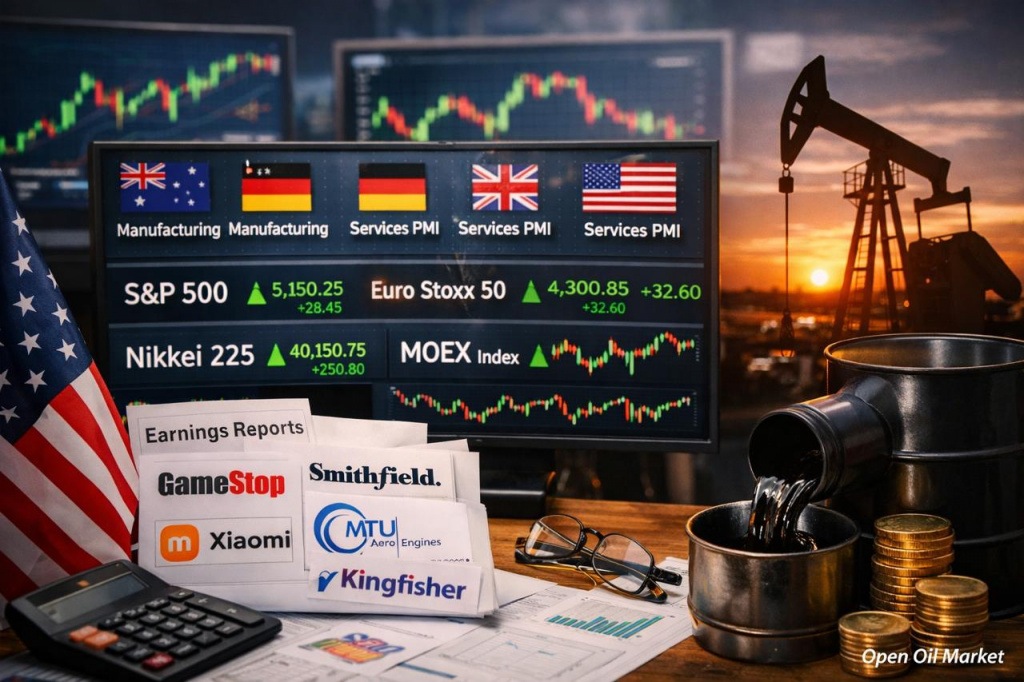 Economic Events and Corporate Reports for Tuesday, March 24, 2026: PMI, U.S. Employment, and Oil