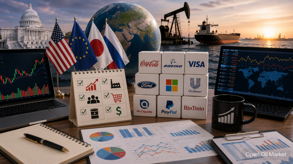 Economic events and corporate reports — 28 July 2026