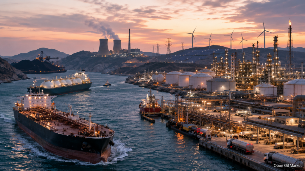 Global Energy Market 6 June 2026: Oil Tanker, LNG, Refineries, Coal Logistics, Electricity, and Renewables