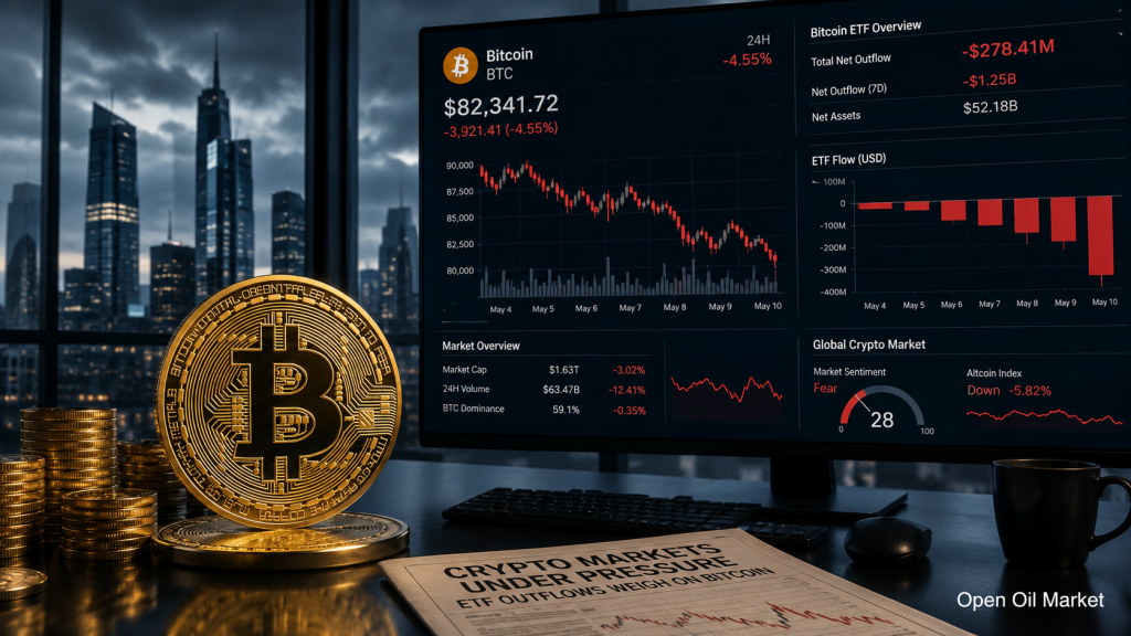 Cryptocurrency News July 2, 2026: Bitcoin under Pressure from ETF Outflows and Decline of Digital Asset Market