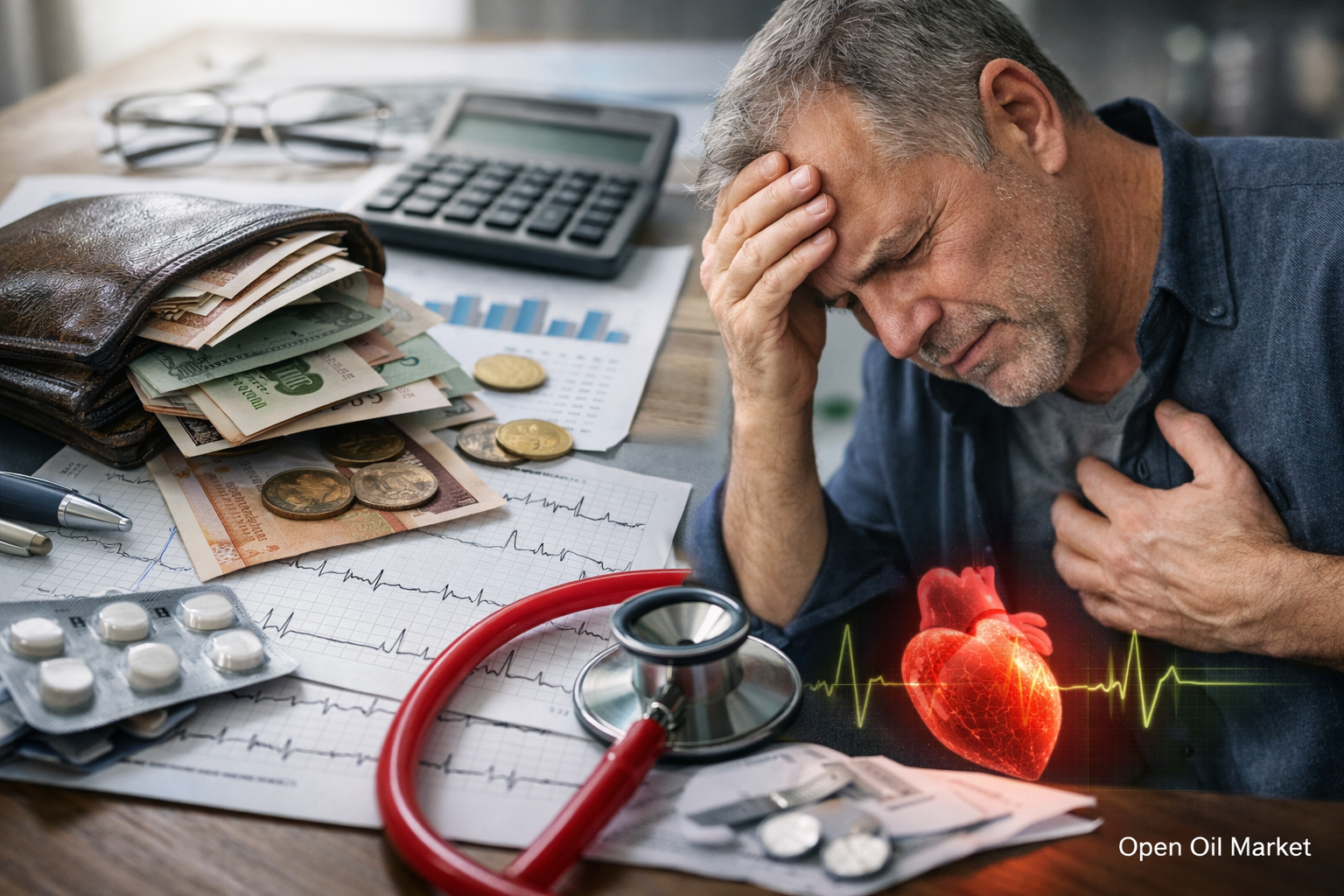 Financial Stress and the Heart: How Lack of Money Increases Mortality Risk and What Investors Can Do