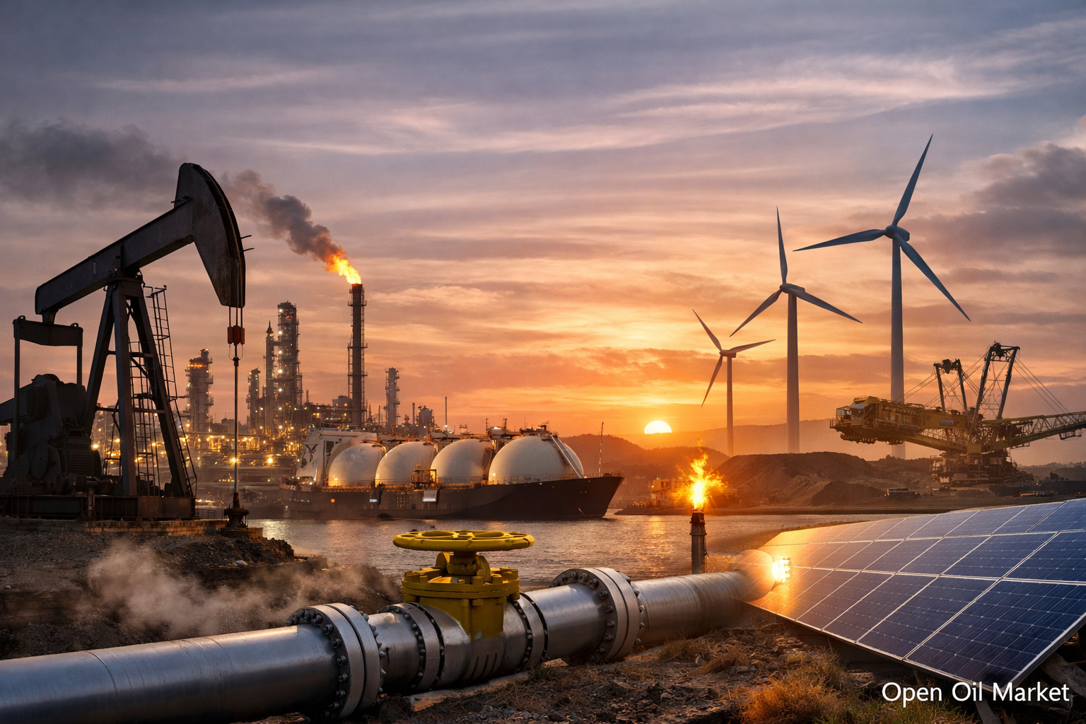 Oil and Gas News and Energy, Friday, February 6, 2026: Oil Prices Drop Ahead of Upcoming US-Iran Negotiations