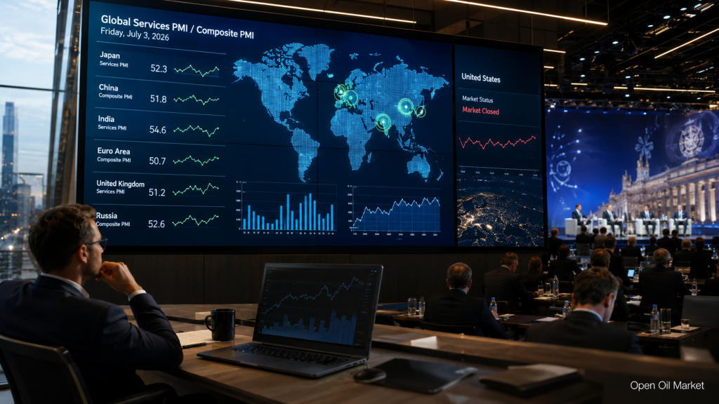 Economic Events and Corporate Reports: Friday, July 3, 2026 - Global PMIs, Inflation in Turkey, CBR Financial Congress, and Closed US Markets