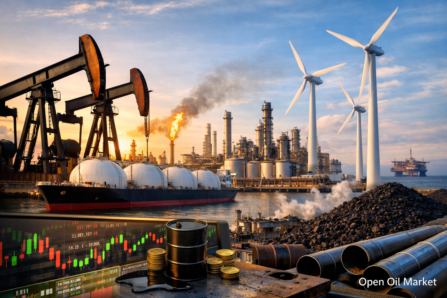 Oil and Gas Energy News — Sunday, February 15, 2026: Brent, Gas, and RE