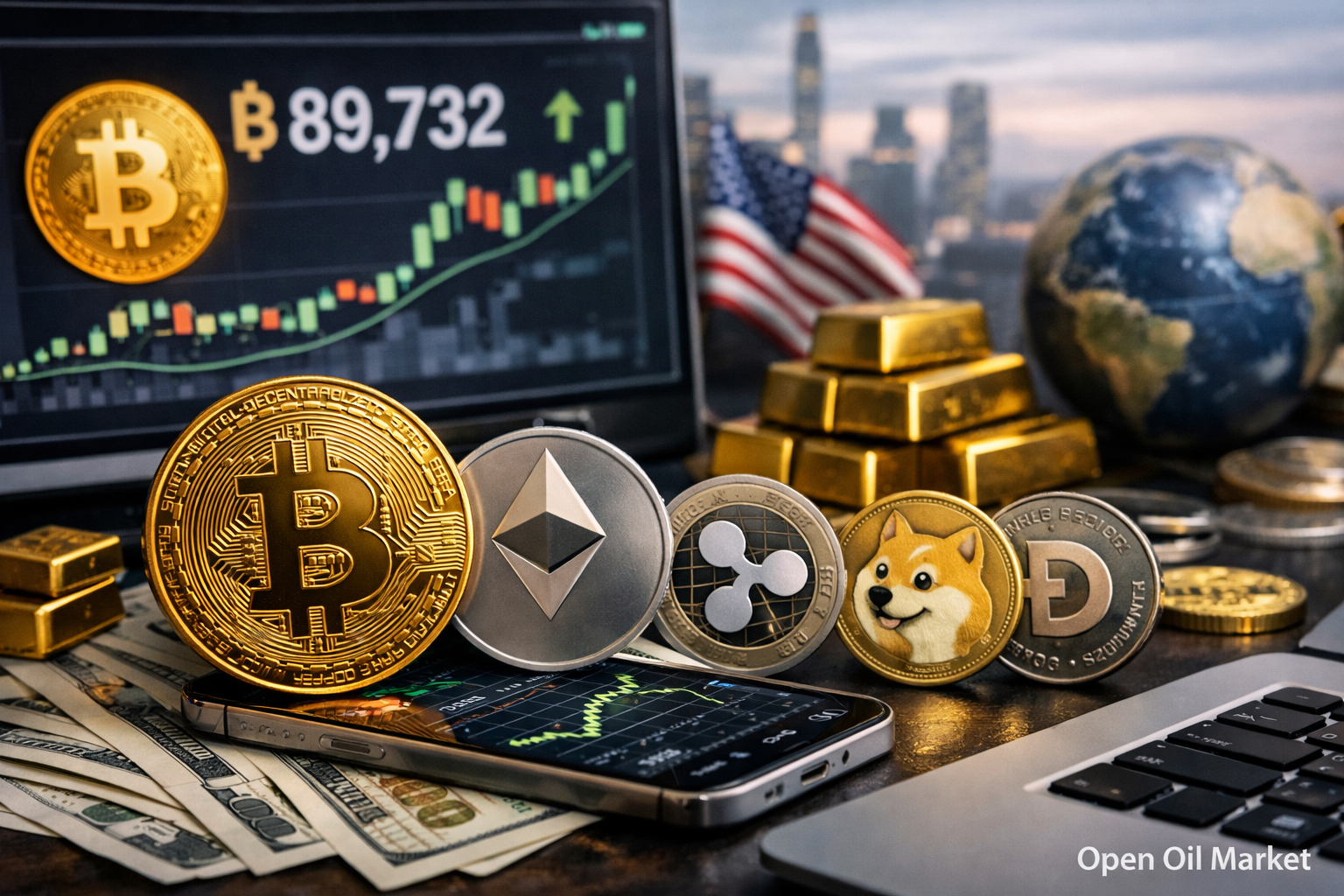 Cryptocurrency News — Monday, January 5, 2026: Bitcoin at Historic Highs and Top 10 Digital Assets