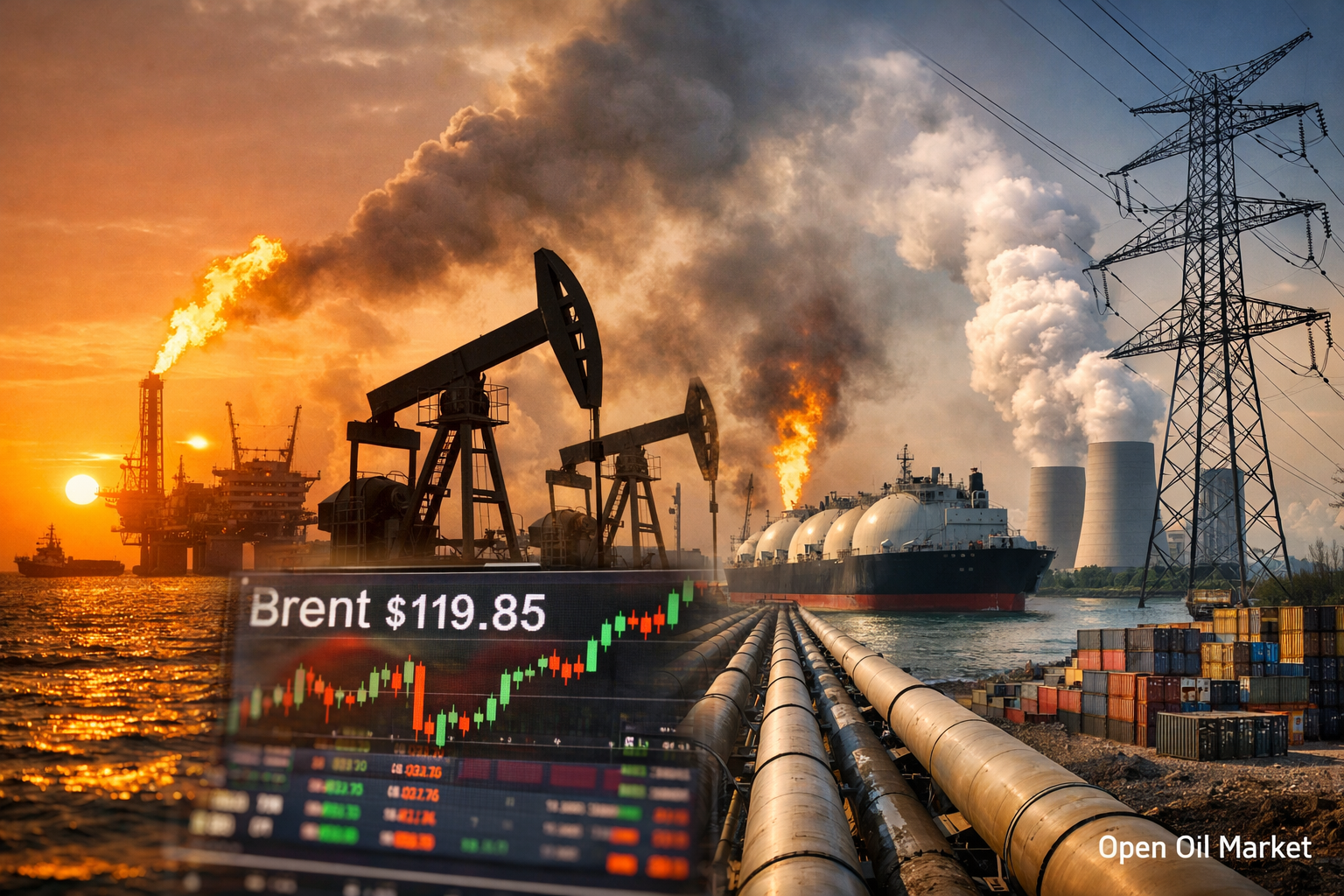Oil & Gas and Energy News March 22, 2026 - Oil Surge, Supply Crisis, and Energy Market