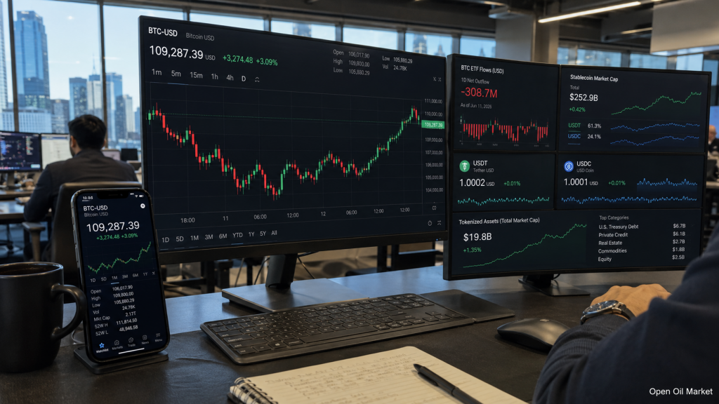 Cryptocurrency News June 12, 2026: Bitcoin Back in the Game, ETF Outflows Did Not Break the Market, and Stablecoins Change the Investment Rules