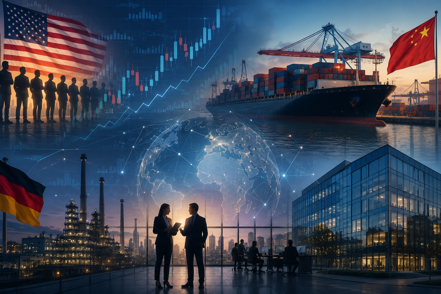 Economic Events and Corporate Reports — Friday, 7 August 2026: US Nonfarm Payrolls, China Trade Balance, German Industry and Allianz Reporting