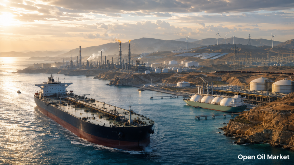 Global Energy Sector June 30, 2026 - Brent Oil, Gas in Europe, Fuel Products, Refineries, Electricity, and RES
