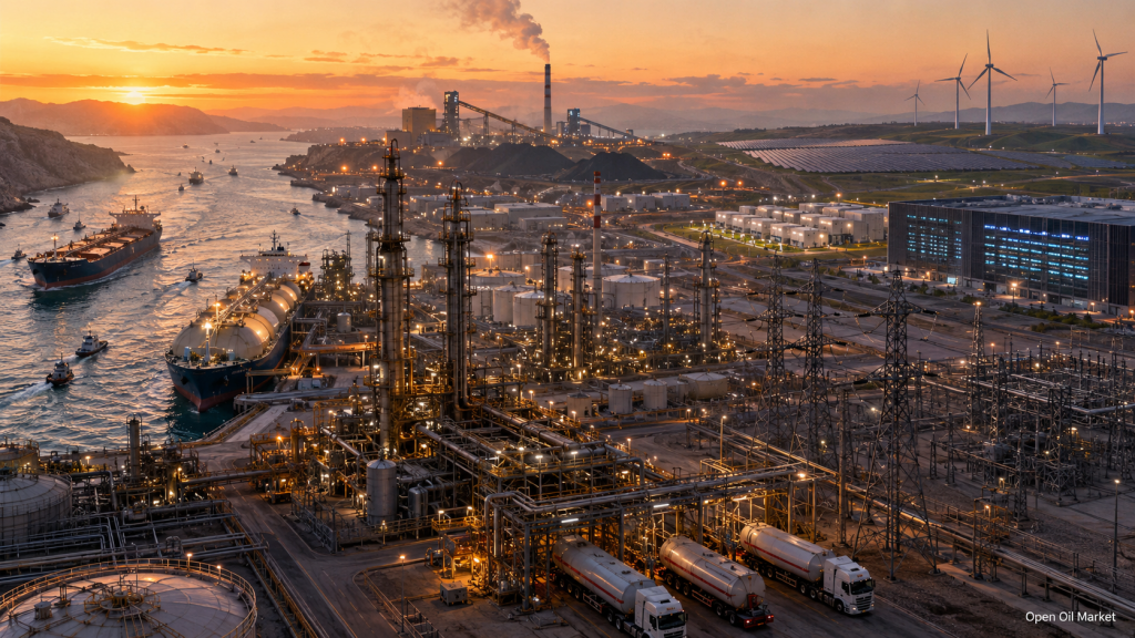 Global Oil, Gas, and Energy Market July 16, 2026 - LNG, Refineries, Electricity, and RES
