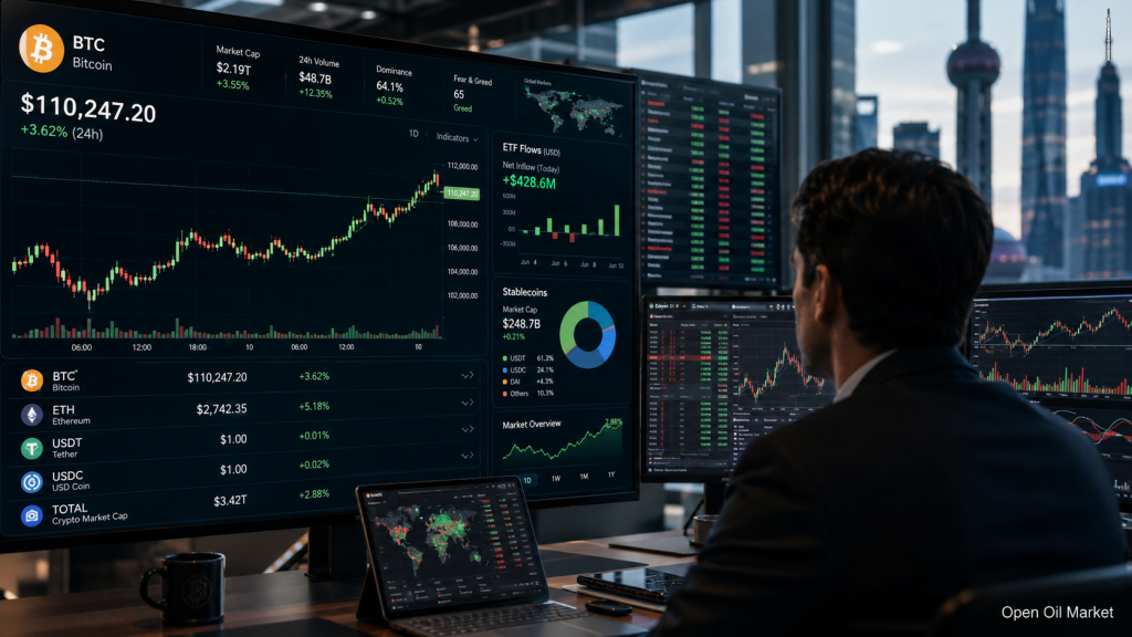 Cryptocurrency News, Wednesday, June 10, 2026: Bitcoin Tests Market Resilience, as Stablecoins and ETFs Set the Tone for Investors