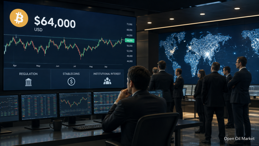 Cryptocurrency Market June 23, 2026: Bitcoin near $64,000, Ethereum under pressure, top-10 digital assets and key signals for investors
