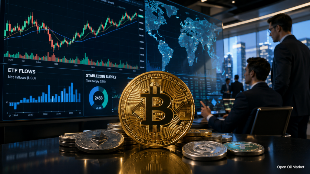 Global Cryptocurrency Market June 14, 2026: Bitcoin, Ethereum, ETFs, Stablecoins, and the Top 10 Digital Assets