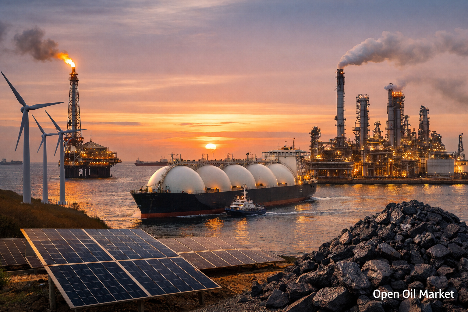 Oil and Gas News and Energy - Sunday, March 8, 2026: Rising Oil Prices and Tension in the LNG Market