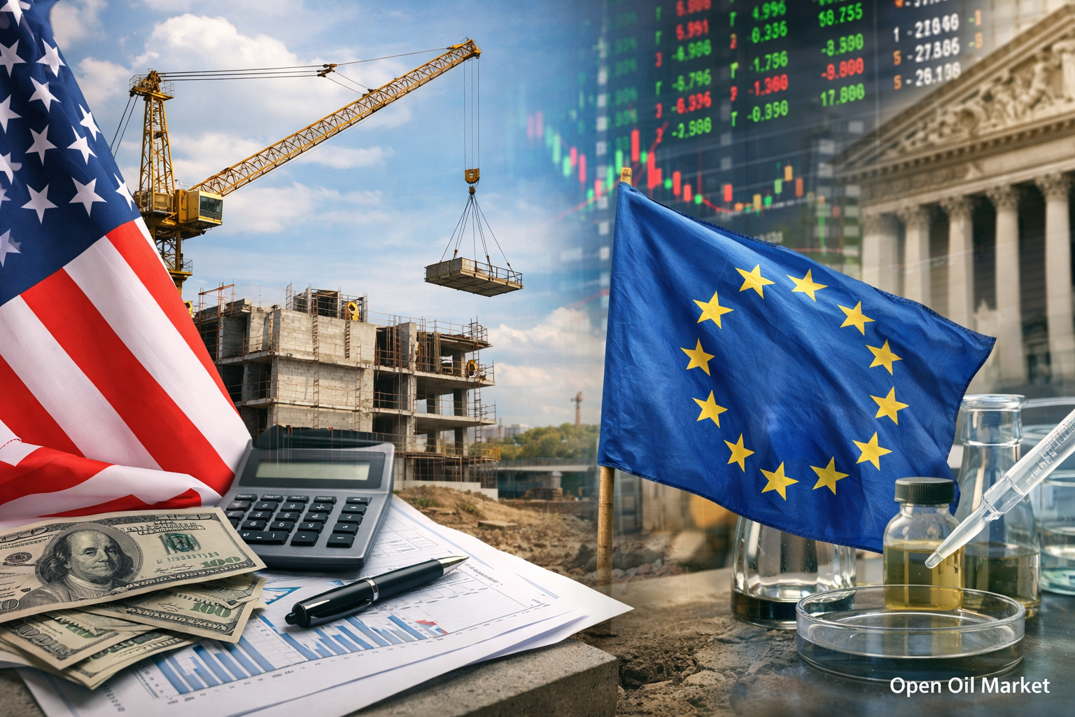 Global Markets and Macroeconomic Data March 23, 2026 Chicago Fed, U.S. construction, Eurozone confidence