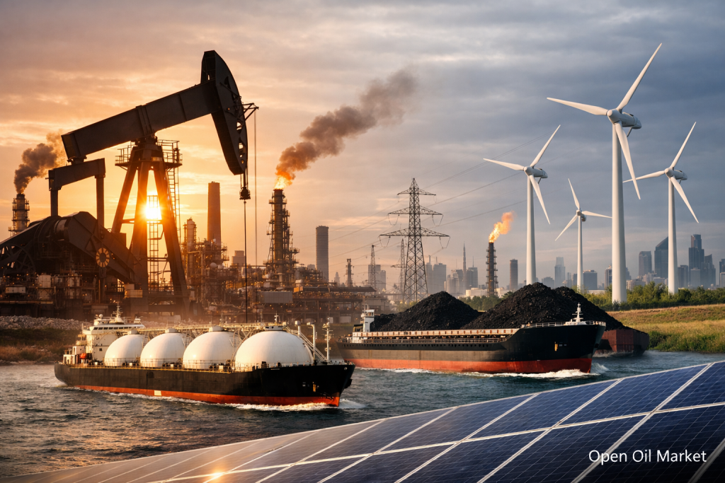 Global Energy Sector Oil Gas LNG Refineries Electricity Renewables Analysis March 30, 2026